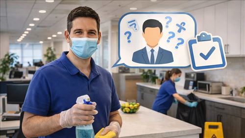 שאלות שמנהלי משרד שואלים על ניקיון משרדים